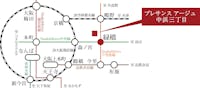 【路線図】
OsakaMetro中央線・今里筋線「緑橋」駅まで徒歩3分！「なんば」駅・「梅田」駅へスムーズアクセス！市内中心部へのお出かけも快適、通勤通学にも便利です。