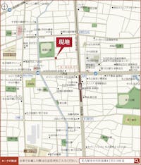 【現地案内図】
広々とした高畑公園すぐそばの立地。保育園や小学校が徒歩8分圏内と、小さなお子様のいるご家庭にも暮らしやすい住環境です。多数のテナントが入るアイアイプラザへ徒歩7分でアクセス可能です◎