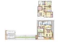 【建売分譲/6号地間取り図】
たっぷり収納を設けた、室内すっきりプラン。大容量のWICやSCLを配置。嵩張るものもたっぷり収納できるロフト付きです。お車最大4台駐車できるため(車種による)、用途に合わせてご活用いただけます。