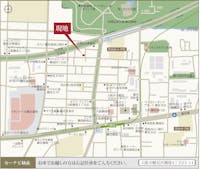 【現地案内図】
幼保施設や小学校、鶴見緑地公園が徒歩5分圏内と、子育て世帯にも嬉しい立地です。イオンモール鶴見緑地が徒歩圏内で、ご家族や友人とのお出かけも楽しめそうです。