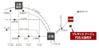 【路線図】
最寄りの京阪本線「大和田」駅から「京橋」駅まで直通アクセス可能！急ぎの際は「守口市」駅から快速急行も利用できます。JR大阪環状線への乗り換えもスムーズで、「大阪」駅へのアクセスも良好です。