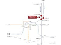 2路線3駅利用可能な利便性の良い立地。JR湖西線「大津京」駅は、「京都」駅・「新大阪」駅まで直通アクセス可能です。