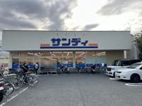 サンディ 平野南店まで190m 徒歩3分。生鮮食品や日用品の取り扱いがあるディスカウントスーパー。現地から近いため、急な入用の際にも重宝しそうです。/営業時間10：00～19：30、駐車場有(28台)