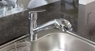 浄水器一体型シングルレバー水栓