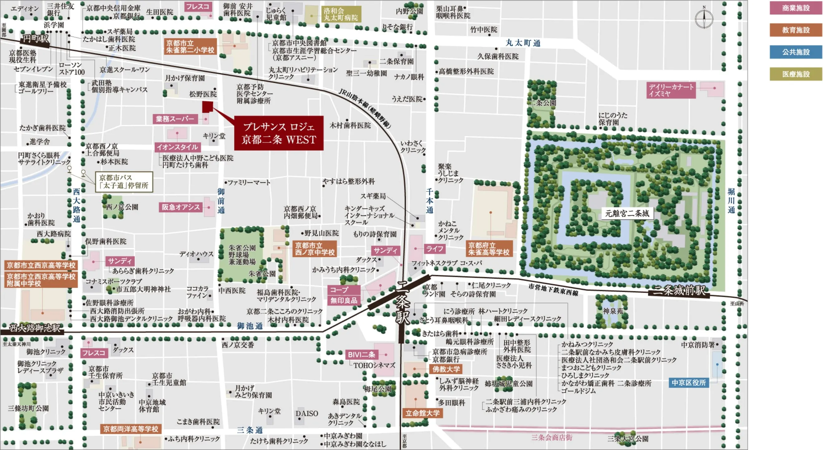 現地案内図
