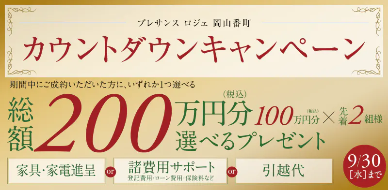カウントダウンキャンペーン