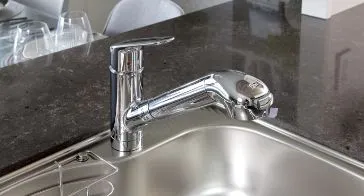 浄水器一体型シングルレバー水栓