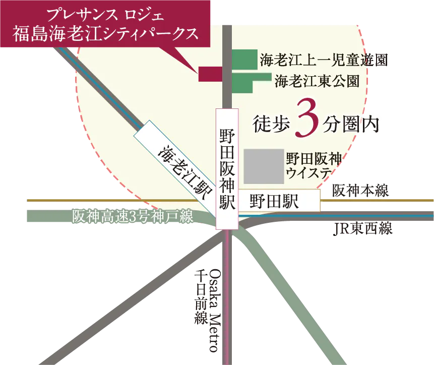 アクセスマップ概念図