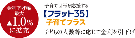 ｢フラット３５｣S（金利Bプラン）適合物件