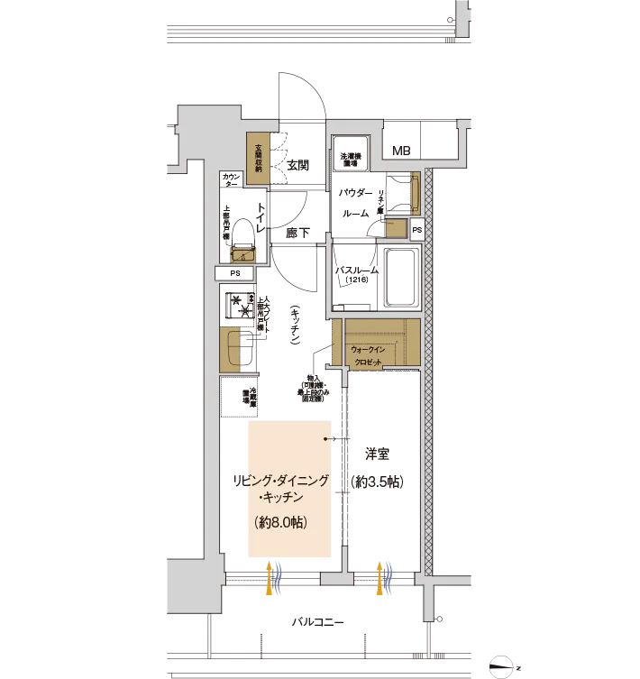 Bタイプの図面